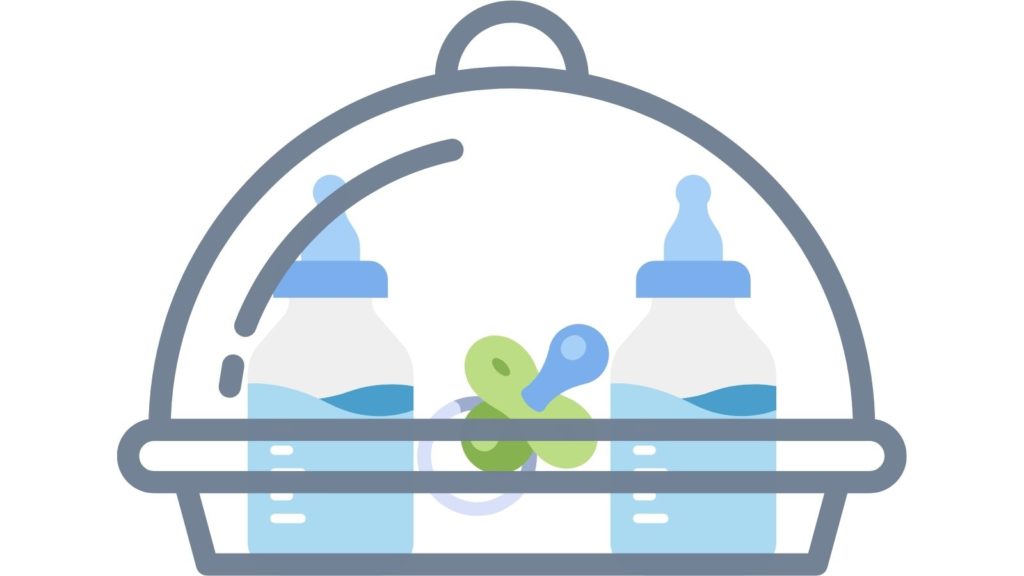 Esterilización de biberones
