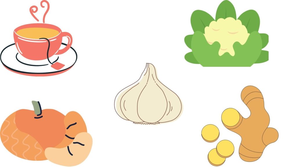 Alimentos para evitar resfriados