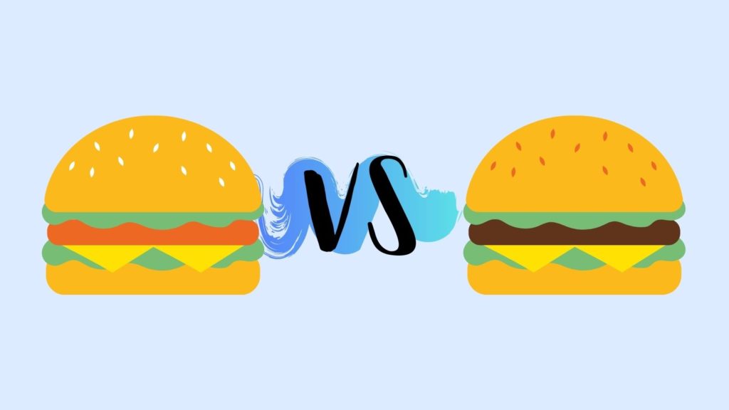 Hamburguesas veganas VS Hamburguesas de carne