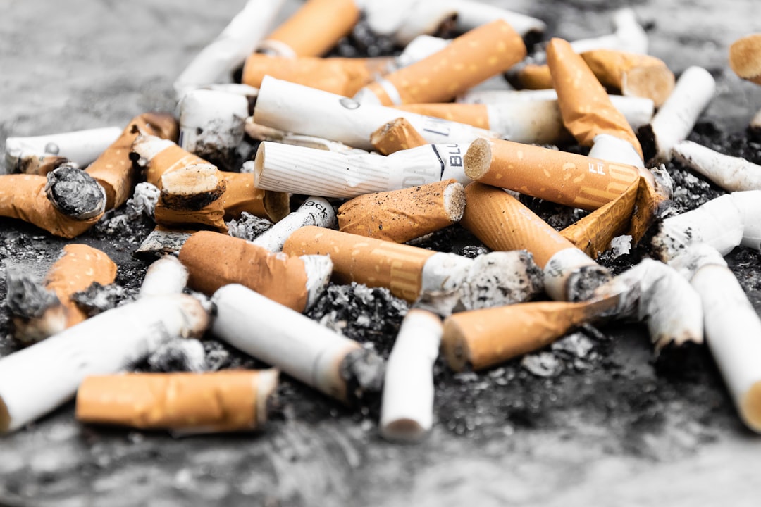 La combustión del cigarro